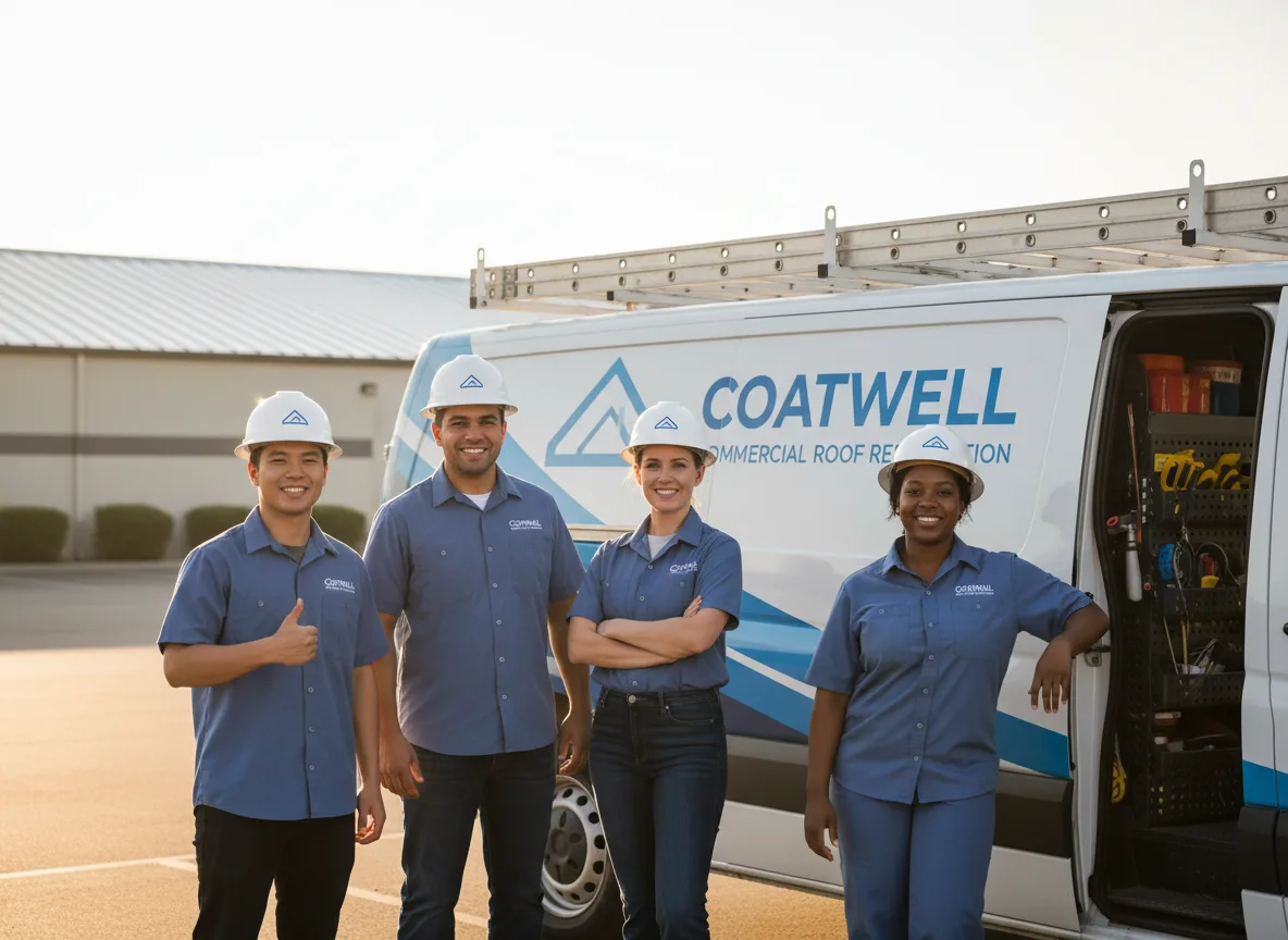 Commercial roof coating company in Vaiden, MS